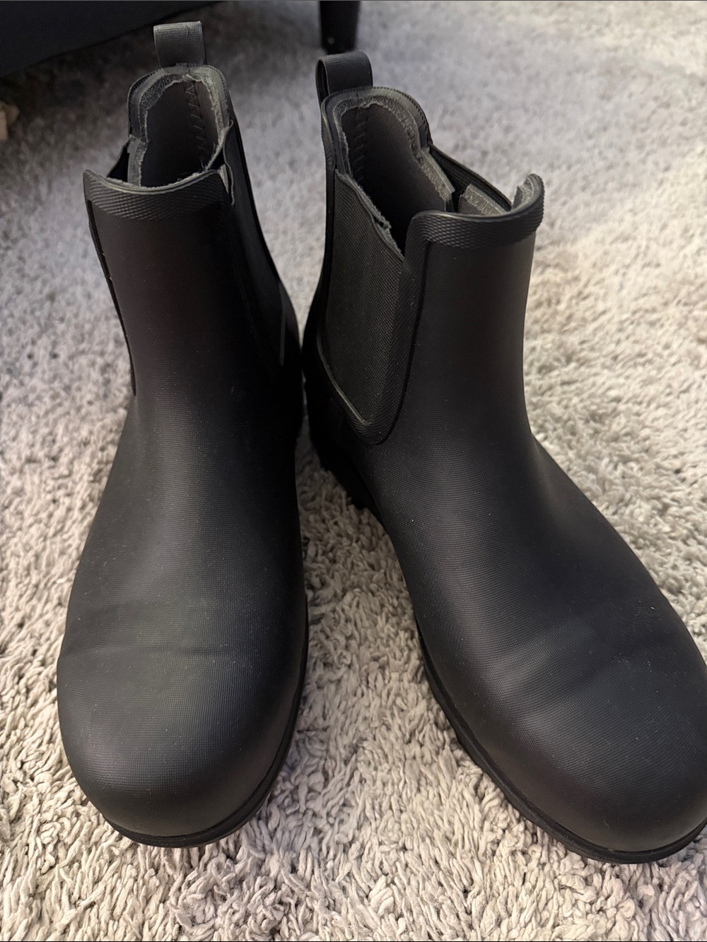 BOGS steel toe Chelsea Rain boots waterproof EUC utility western gardening cozy